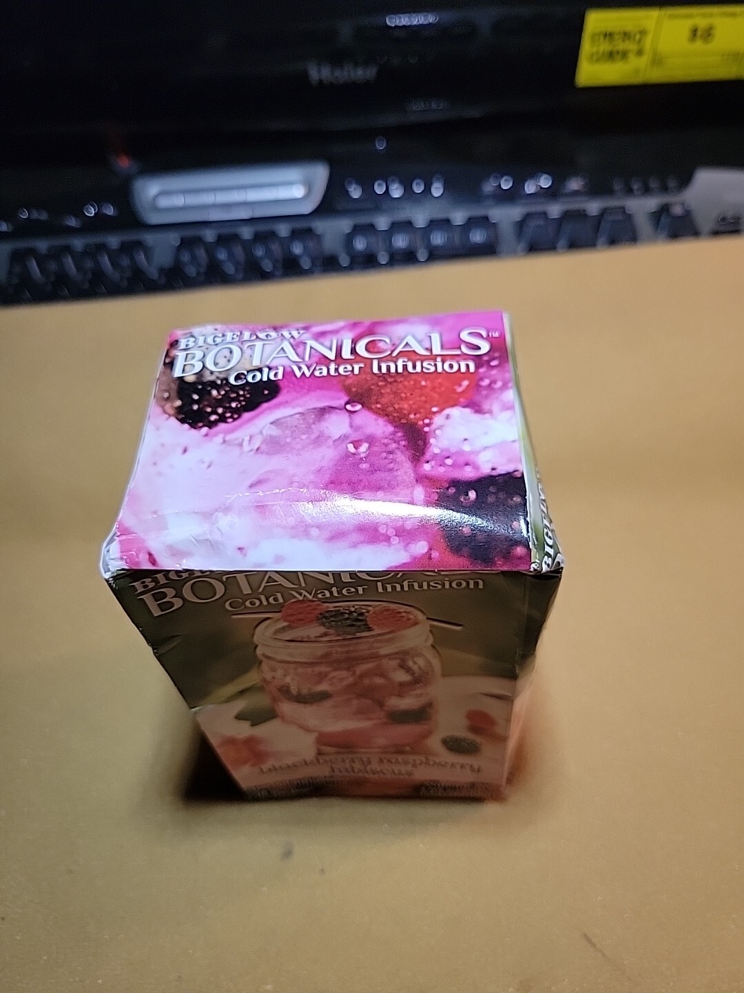 Bigelow Tea Botanicals Cold Water Infuse BLACKBERRY RASPBERRY HIBISCUS