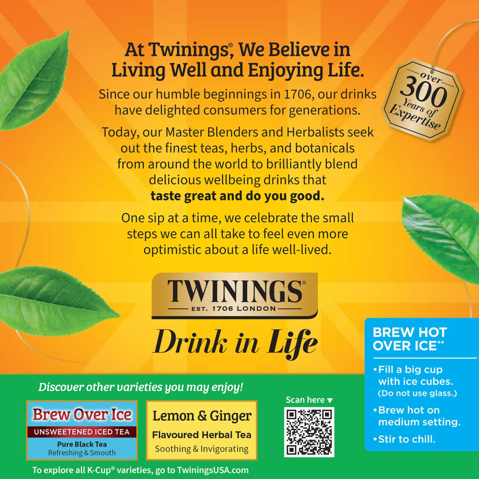 Twinings Green Tea K-Cup Pods for Keurig, 24 24 Count (Pack of 1),