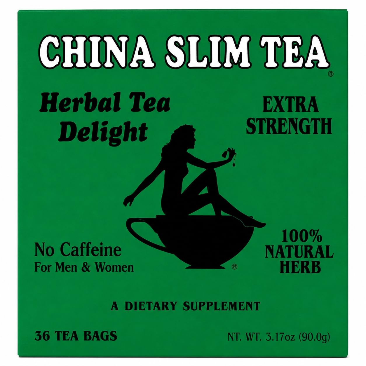 China Slim Dieter’s Tea Delight, Large 3.17oz/90g, 36-Count Pack of 1)