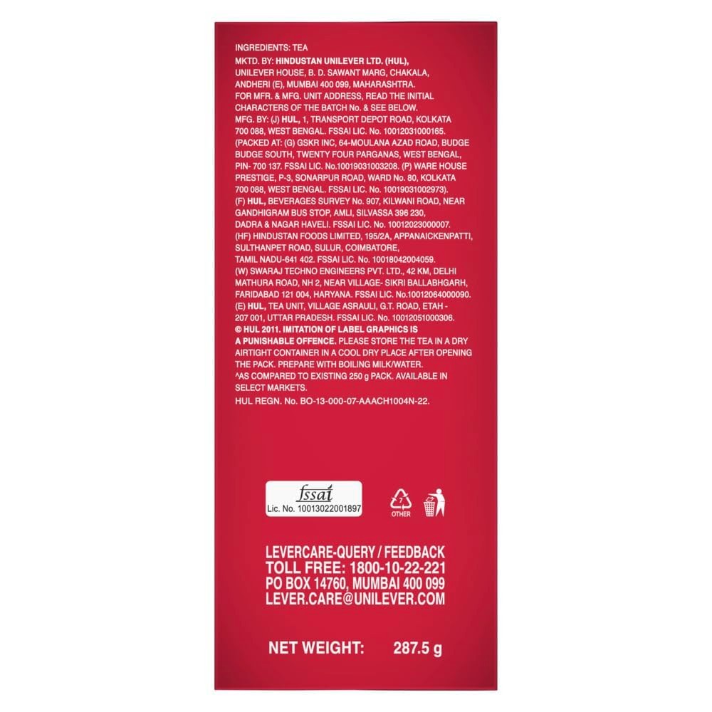 Red Label Tea | Premium Indian Black Tea 250g