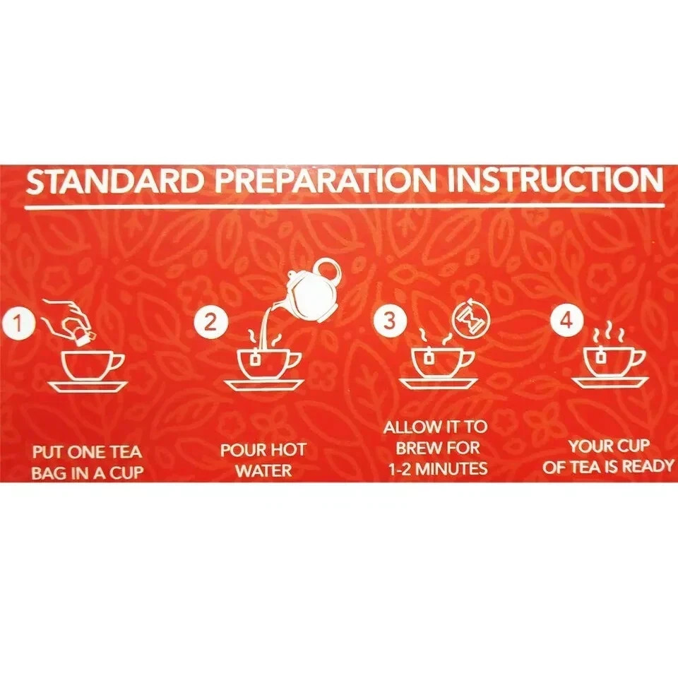Granules n Beans Natural Assam Tea Bags – 100 Tea Bags Free Shipping World Wide