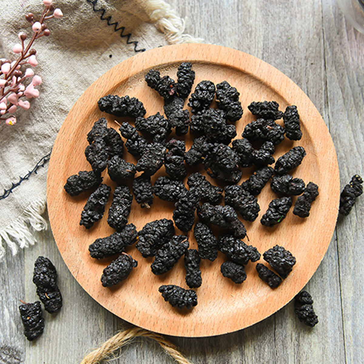 Black Mulberry Fruit Tea Dried Mulberry Herbal Tea Natural Loose Leaf Tea 100g