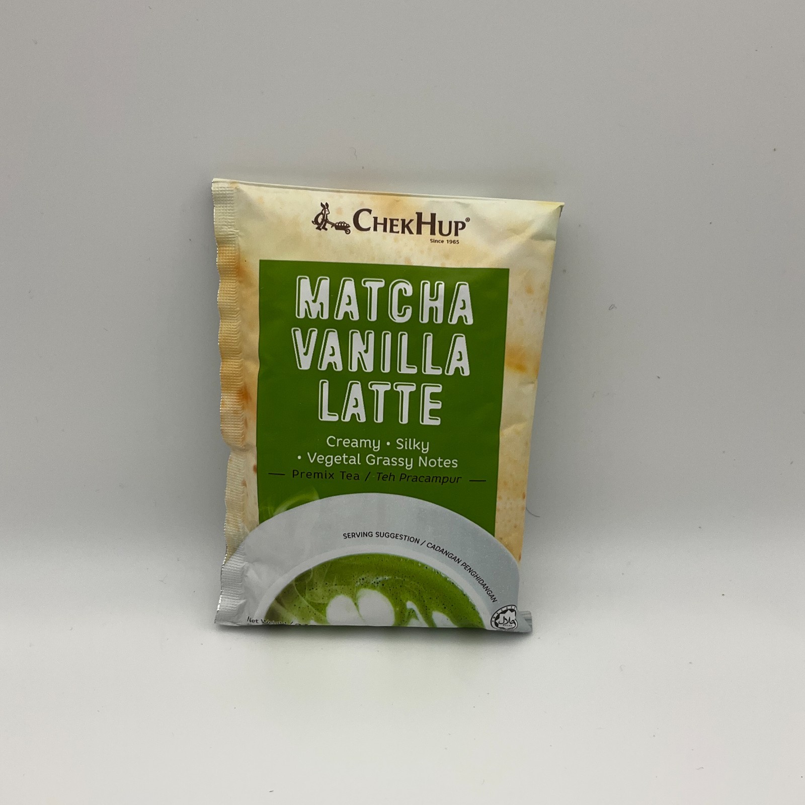 Chek Hup Premix Matcha Vanilla Latte (23 g X 6’s) 2 Boxes