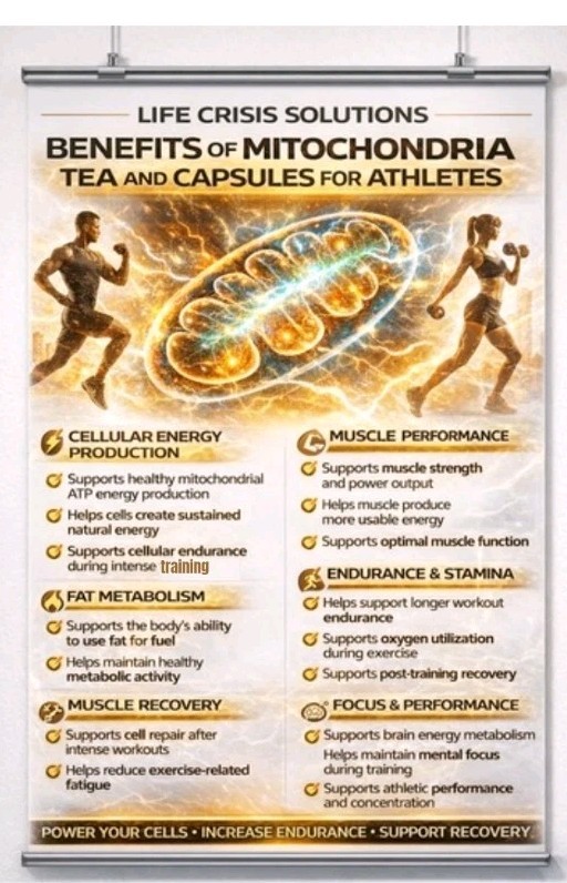DR . SEBI INSPIRED-2000 X SYNERGETIC NATURAL COMPOUND SUPER Mitochondria TEA