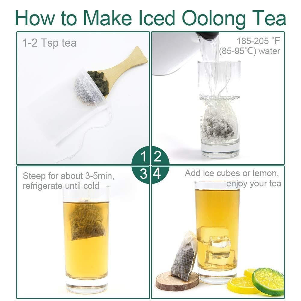 – Ginseng Oolong Tea – Oolong Tea Loose Leaf – Imperial Ginseng Tea – Natural Re