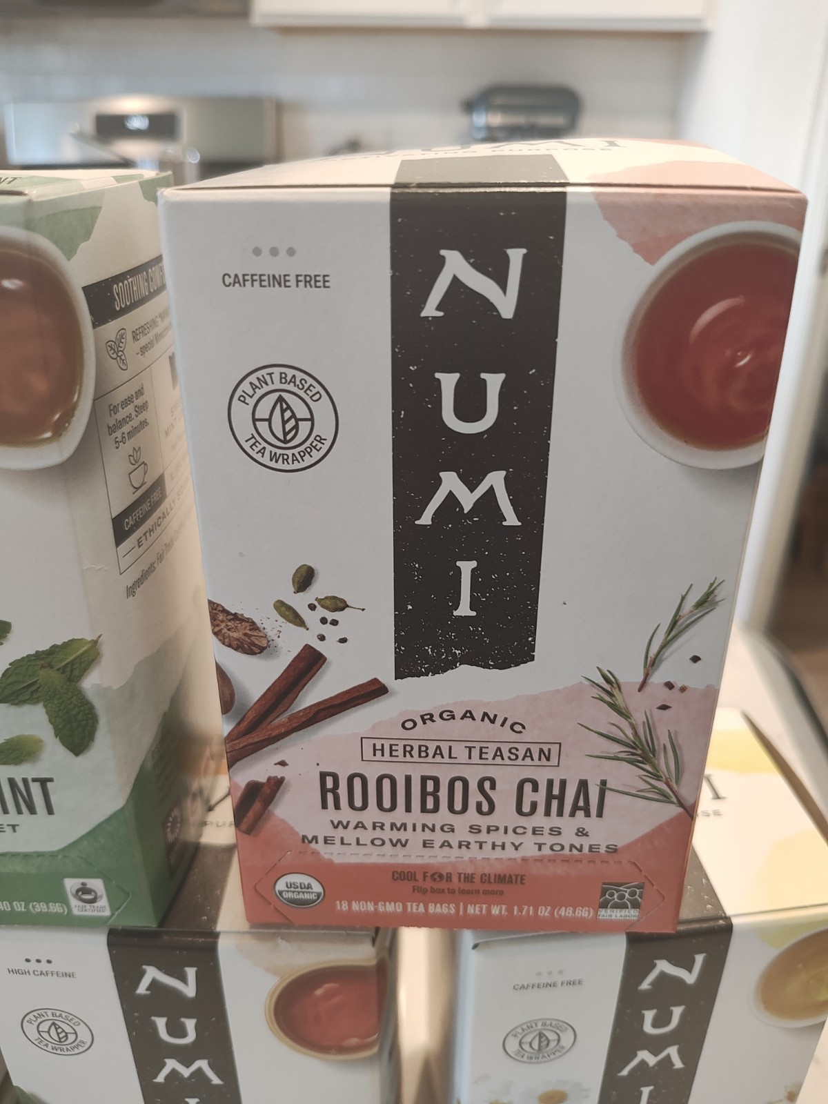 Numi Teas Bags 18 Count In Each Box 5 Individual Boxes Total 90 Tea Bags AAA