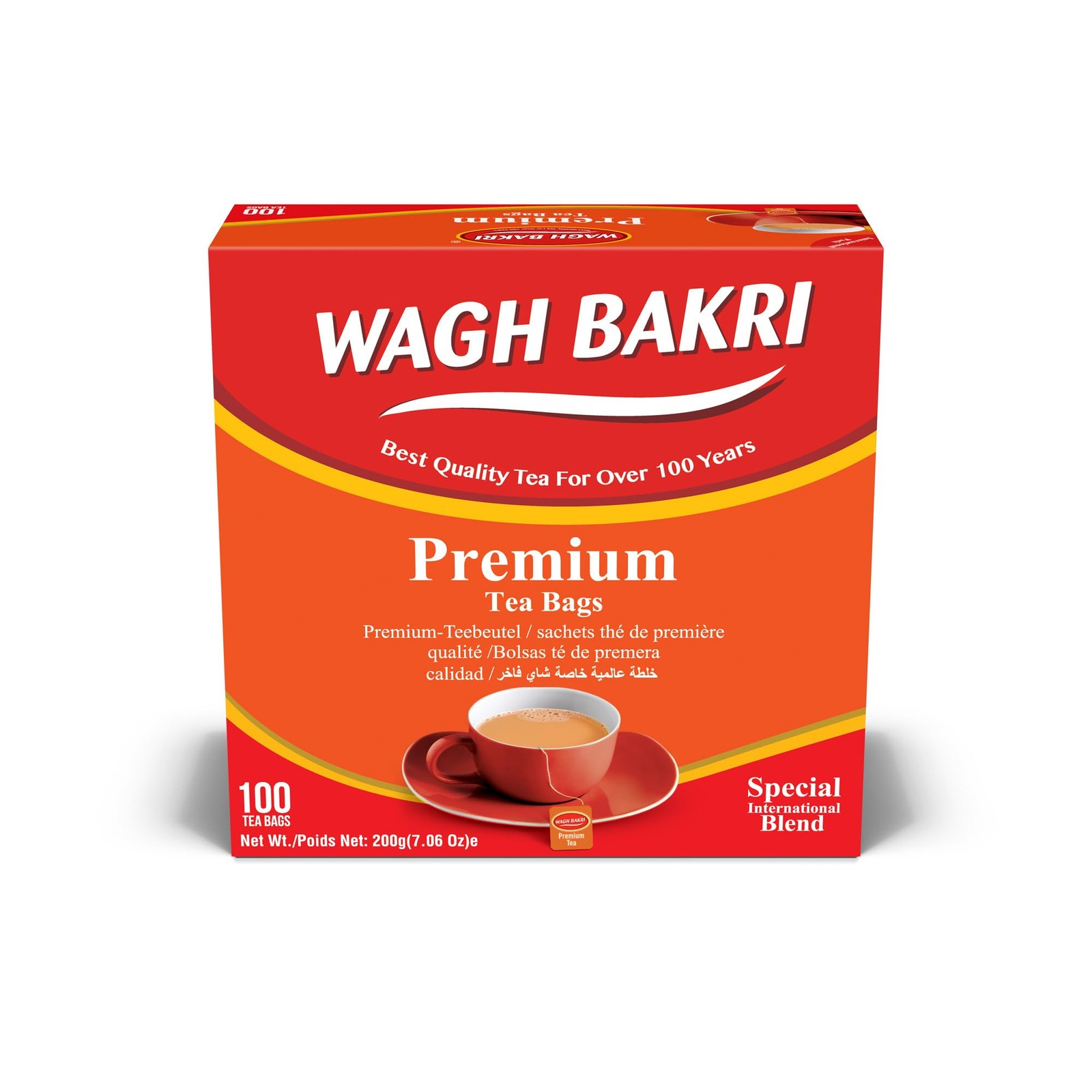 Wagh Bakri Chai Tea Bags, 100 bags of Special 100 Count (Pack 1)