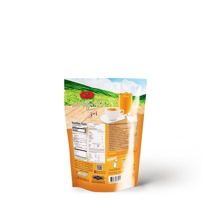 5x Cha Tra Mue Instant Thai Milk Tea Mix 3-in-1 Hot or Iced Drink Refreshing