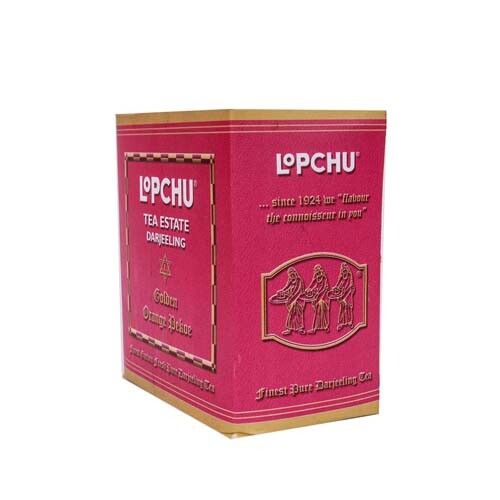 6 X LOPCHU GOLDEN ORANGE PEKOE 250 gm ( Pink Box) LONG EXPIRY