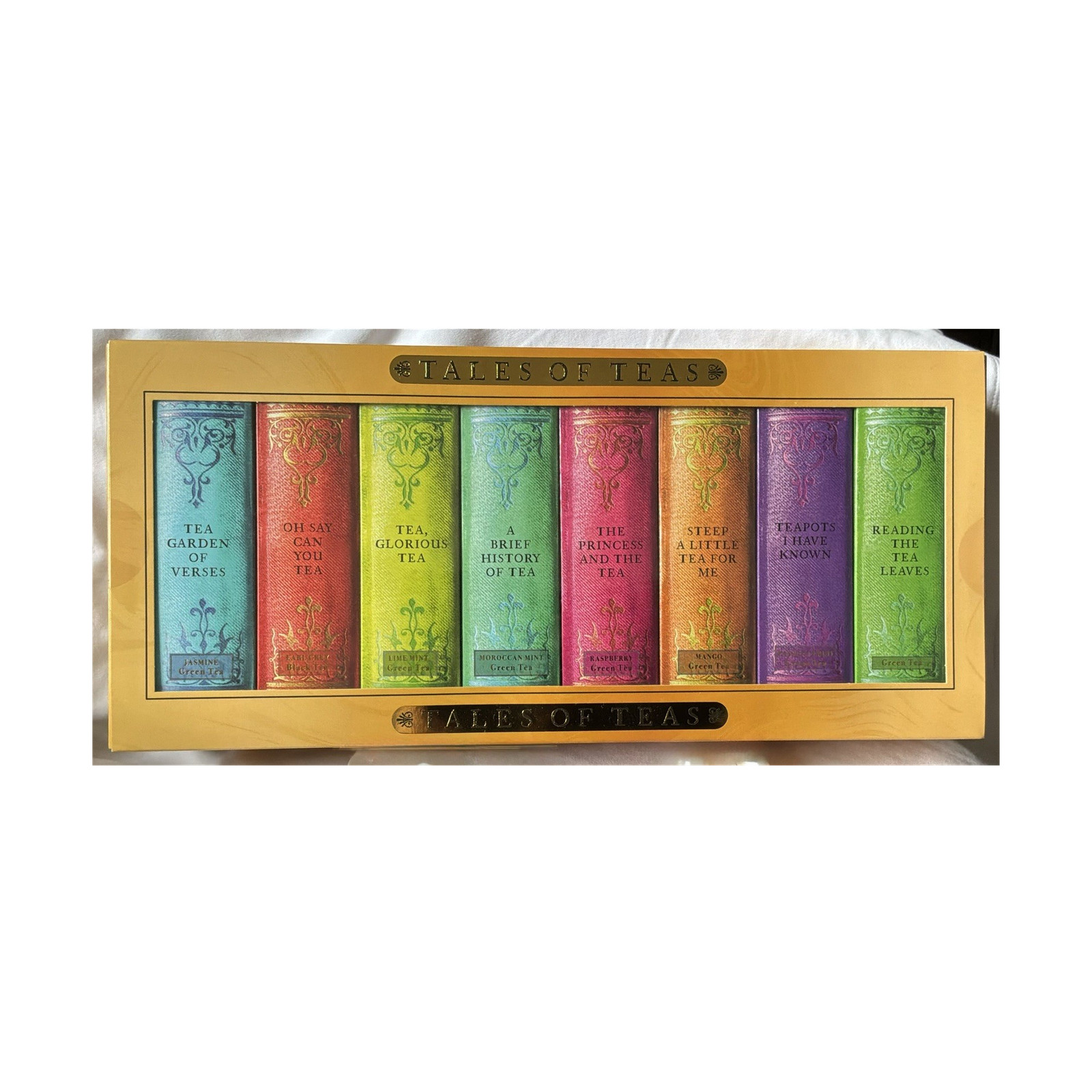 EB The Global Palate Tales of Teas Assorted Tea Library 96 Bags Sri Lanka Gift