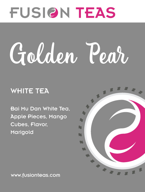 Golden Pear Peony White Tea (Bai Mu Dan) – Loose Leaf – Fusion Teas
