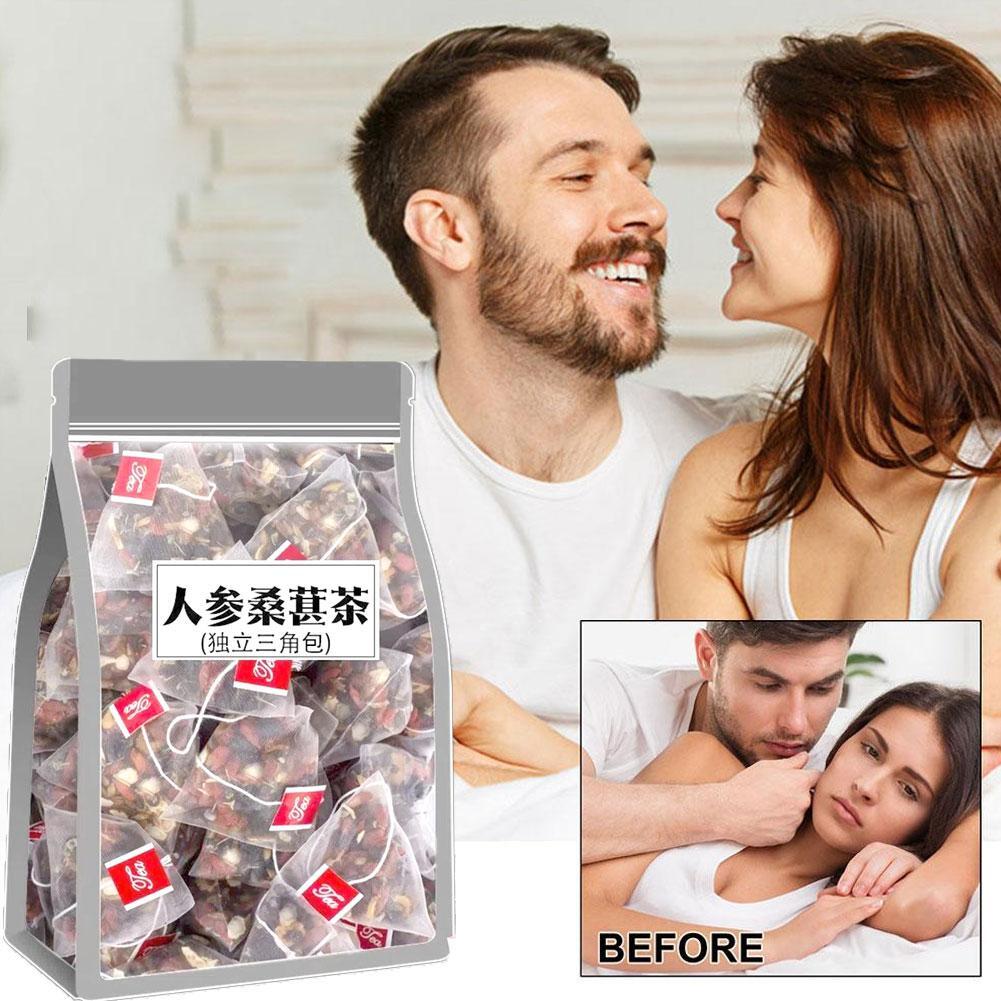 60 Bags /3box Ginseng Five Treasure Tea – Kidney Support, Red Date Herbal Blend