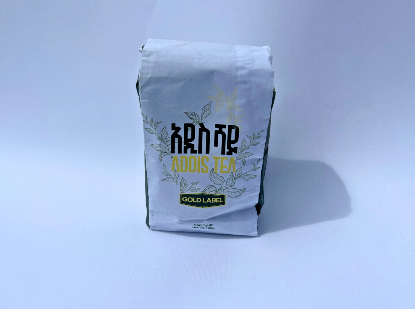 Addis Shay Gold Label Addis Tea Ethiopian Organic Blend Loose Tea 100g