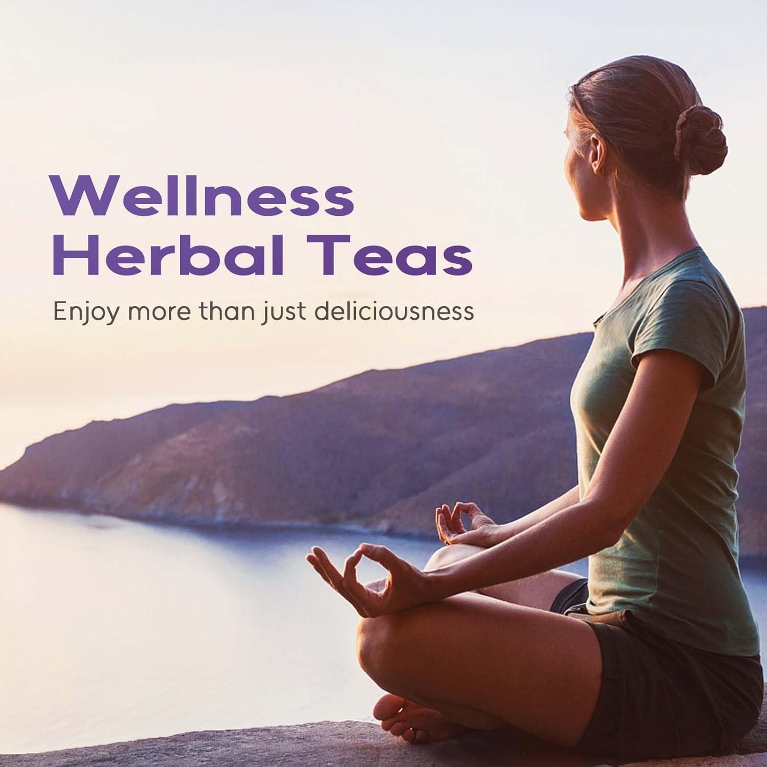 – Hyssop Tea Bags, 50 Count Caffeine-Free Herbal Tea Bags, Premium Hyssop, Suppo