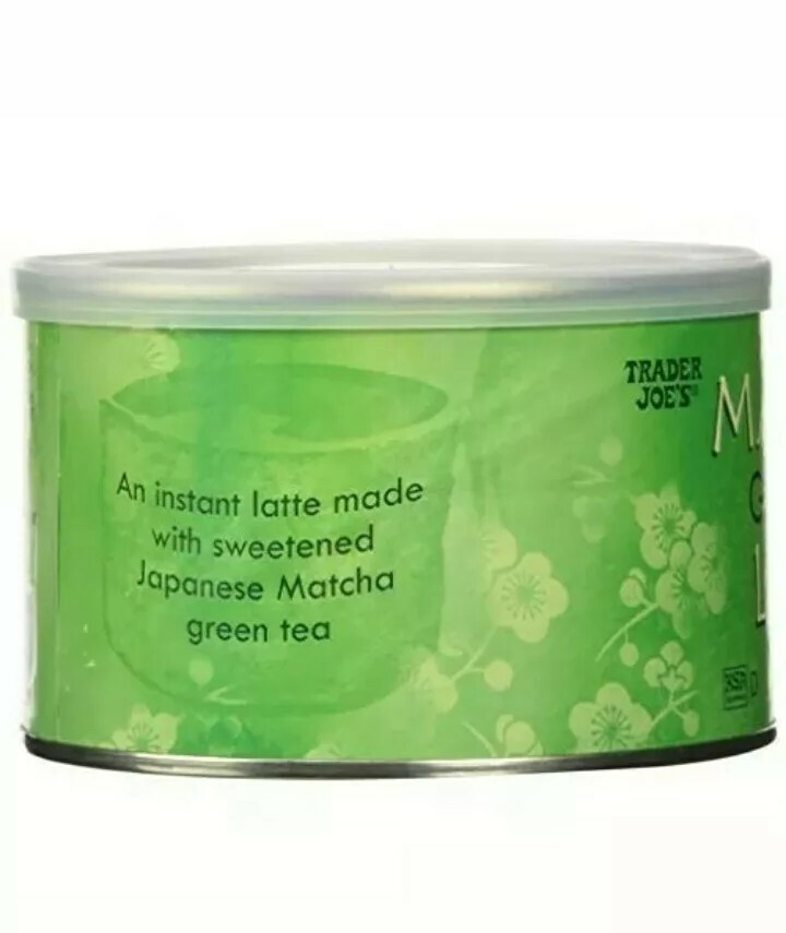 2 Pack Trader Joe’s Matcha Green Tea Latte Mix 8oz Each, Kosher