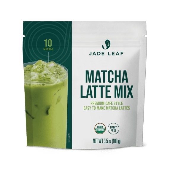 Jade Leaf Organic Matcha Latte Mix Powdered Tea 3.5 oz Green Tea Blend