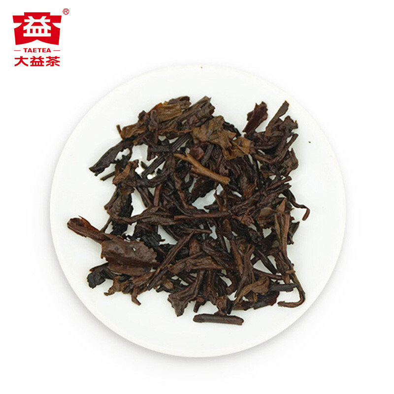 Pu’er Tea Cubes Amber * 2020 TAETEA Menghai Dayi Puer Tea Brick Ripe Pu-erh 240g