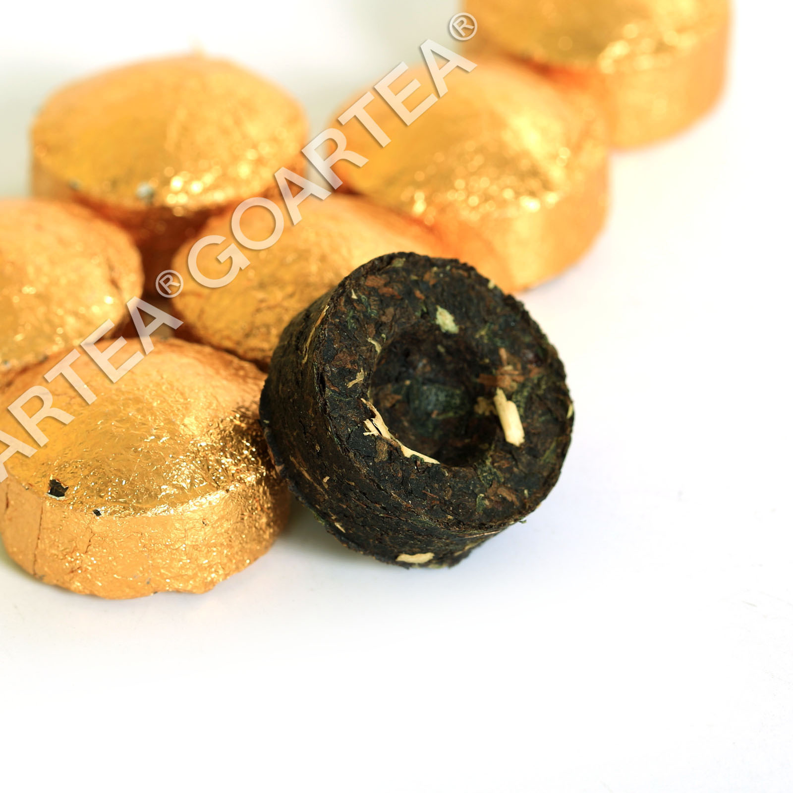 GOARTEA 2015 yr Sticky Glutinous Rice Flavor puer Pu’er Puerh Tea Mini Ripe Cake