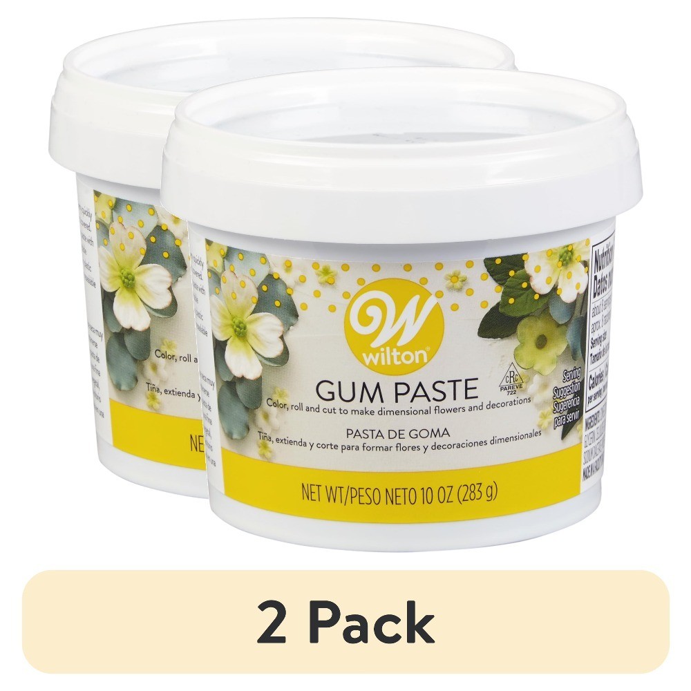 White Gum Paste for Cake Decorating Ready to Use Edible Sugar Icing Frosting 10