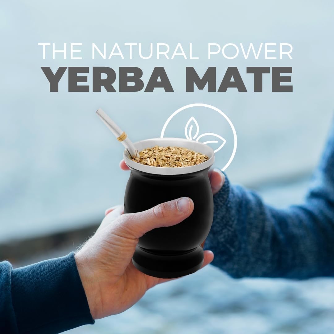 High-Quality Stainless Steel Yerba Mate and Bombilla Set – Gift-Ready & BPA-Free