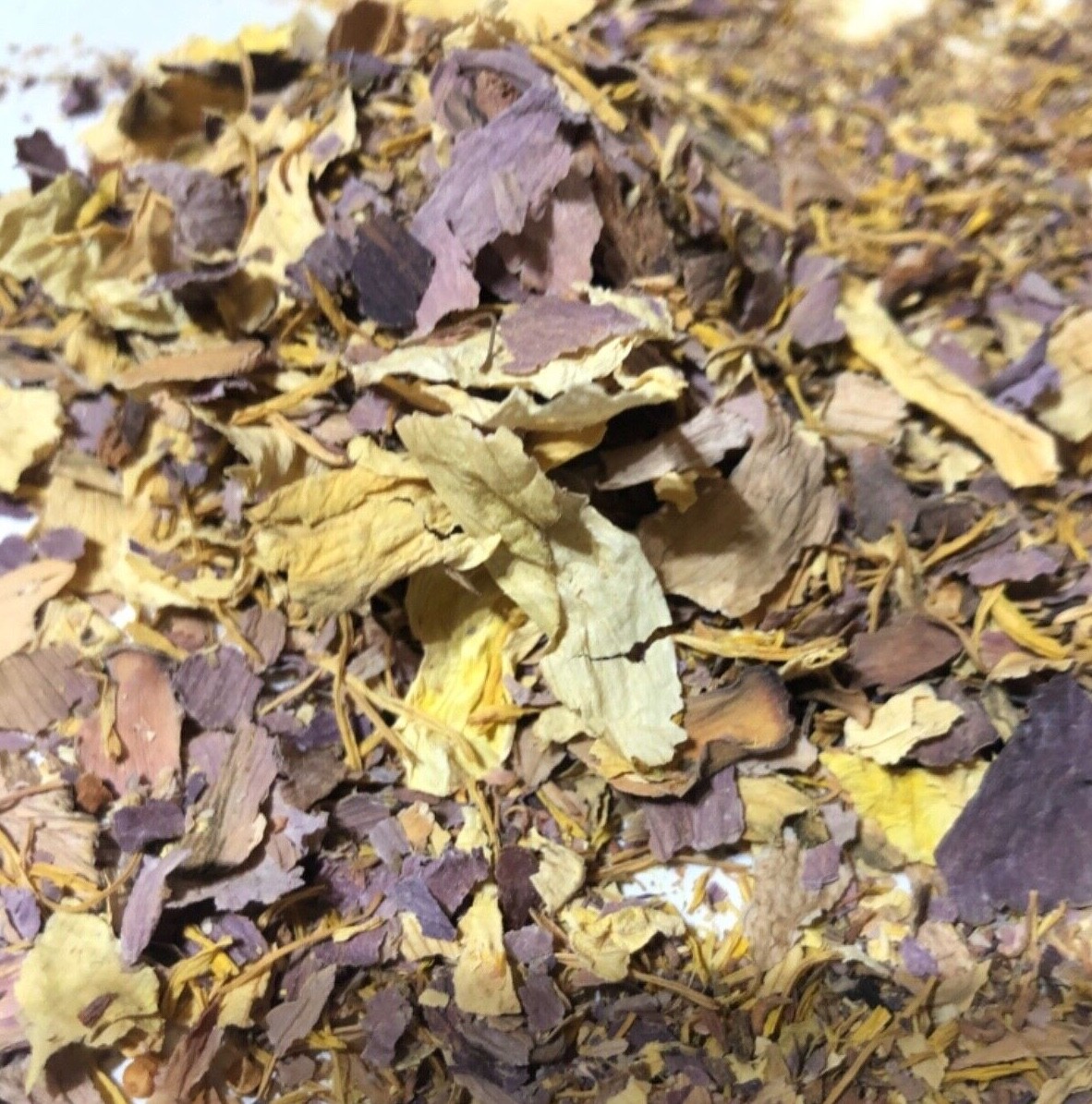 White & Pink Lotus Blend Flowers Thailand Grown Natural Botanical Herbs