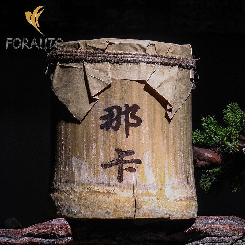 600g Yunnan Naka 2016 Meng Song Big Tree Tea Pu’er Tea Raw Tea Bamboo Tube Tea