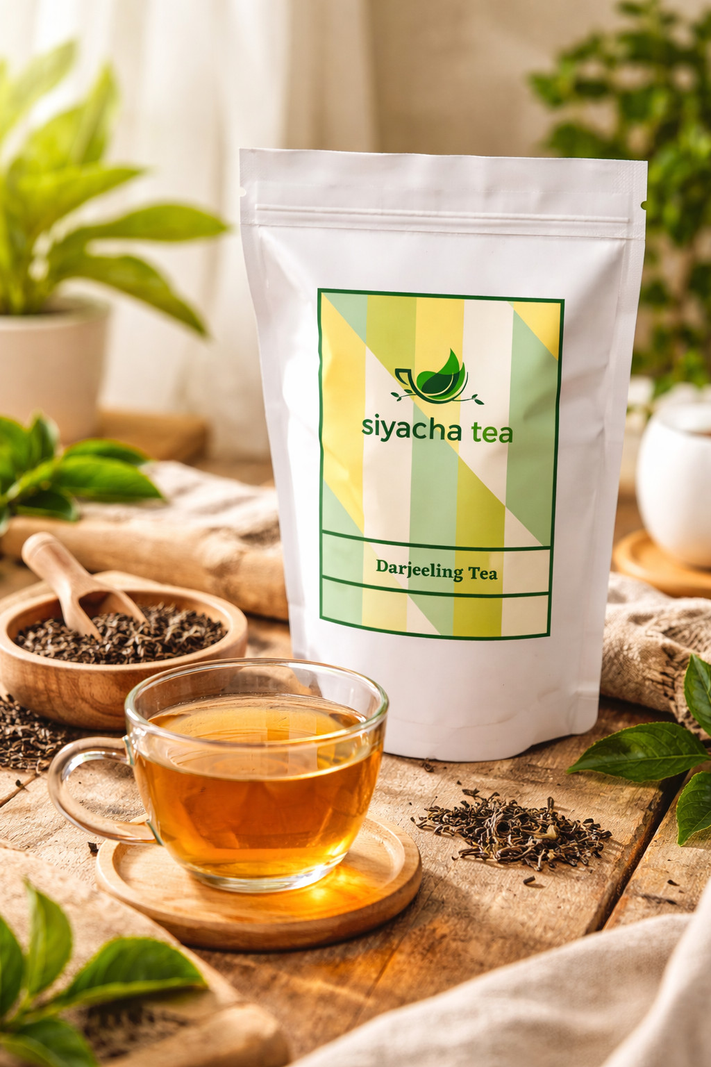 Original Darjeeling Tea 250gm, 100% Pure Whole Leaf Blend Single Origin Tea