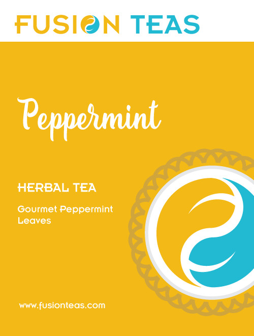 Peppermint Herbal Tea – Gourmet Loose Leaf Herbs – Fusion Teas