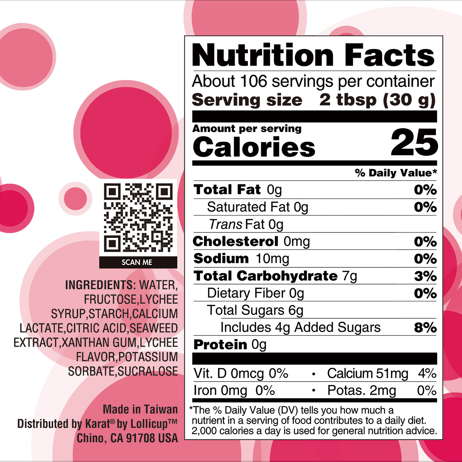 Tea Zone Lychee Popping Pearls/Bursting/Popping Boba(B2050, 7 lbs) for Boba Tea