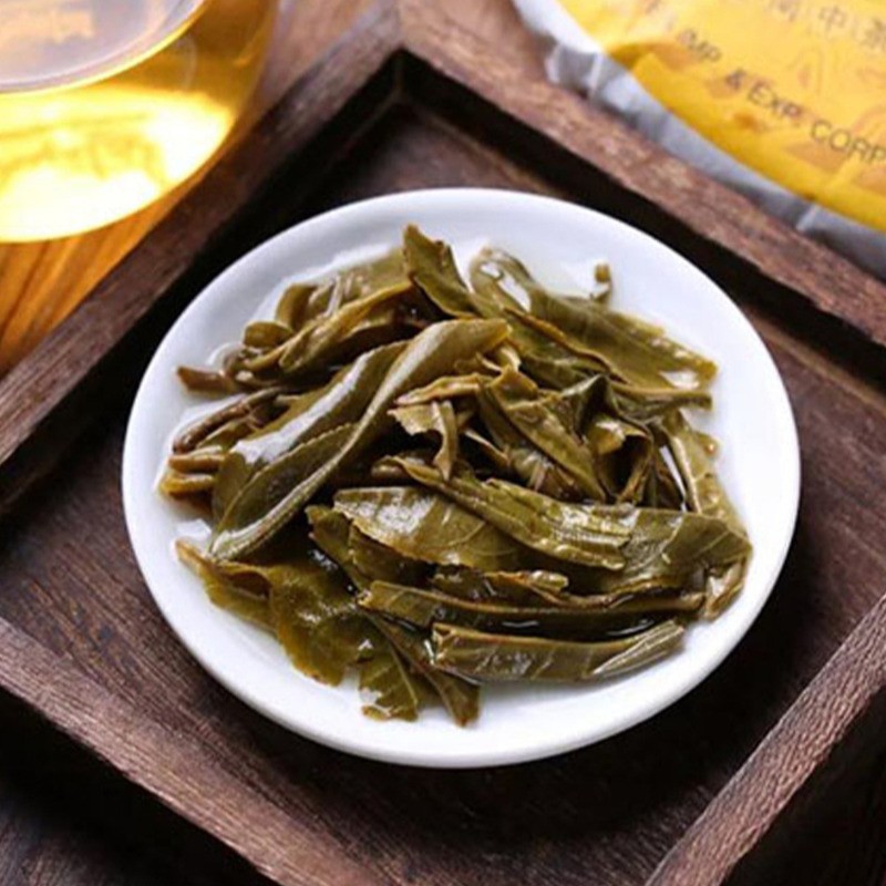 100g Yunnan Menghai Brown Mountain Ancient Tree 2021 Pu’er Tea Raw Tea Cake