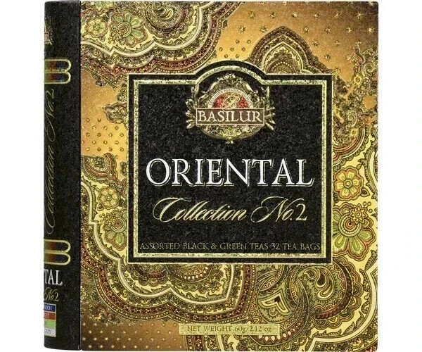 Basilur Oriental Black & Green Tea Collection Vol.2 Free Shipping World WideBasi