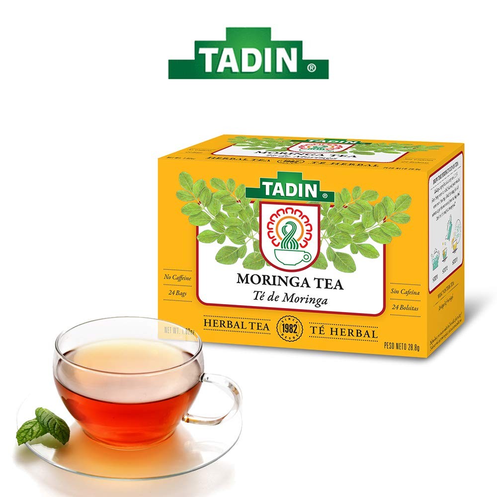 Tadin – Moringa Superfood Tea, 24 Individually Sealed 24 Count (Pack of 1)