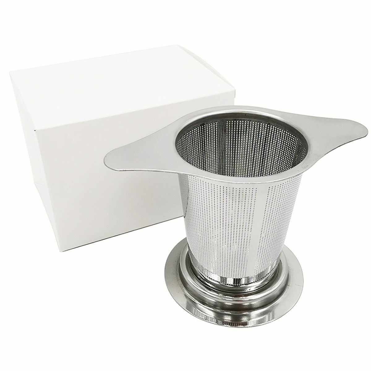 Stainless Steel Mesh Tea Infuser Metal Cup Strainer Loose Leaf Filter with Lid