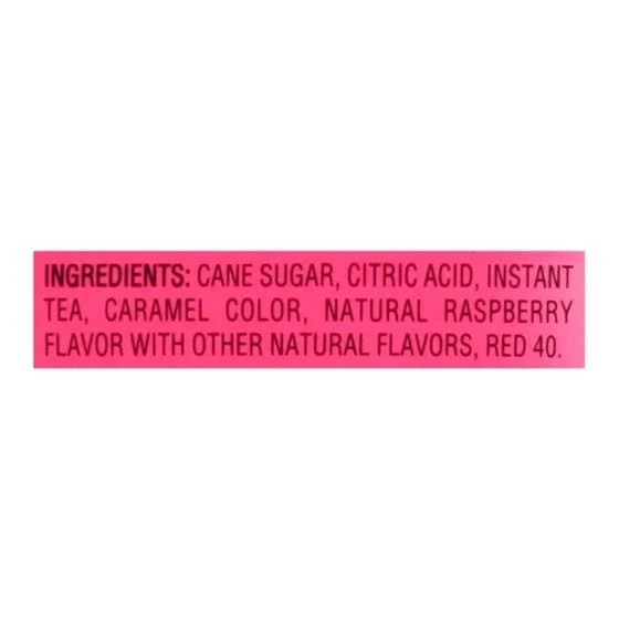4C Natural Peach, Lemon Raspberry Iced Tea Mix, 66.1 oz😋Choose your flavor