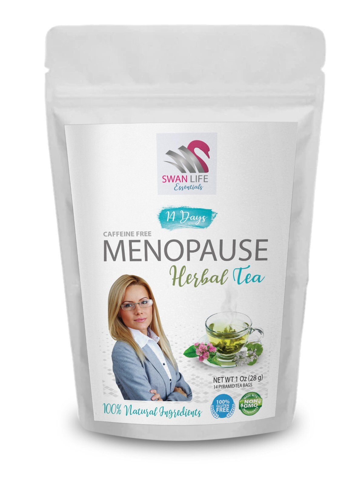 MENOPAUSE TEA – Hot flashes relief – hot flashes relief tea for women – 1 Pack