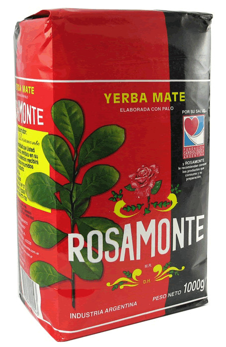 YERBA MATE ROSAMONTE 1KG-2.2LB “Ship from USA”