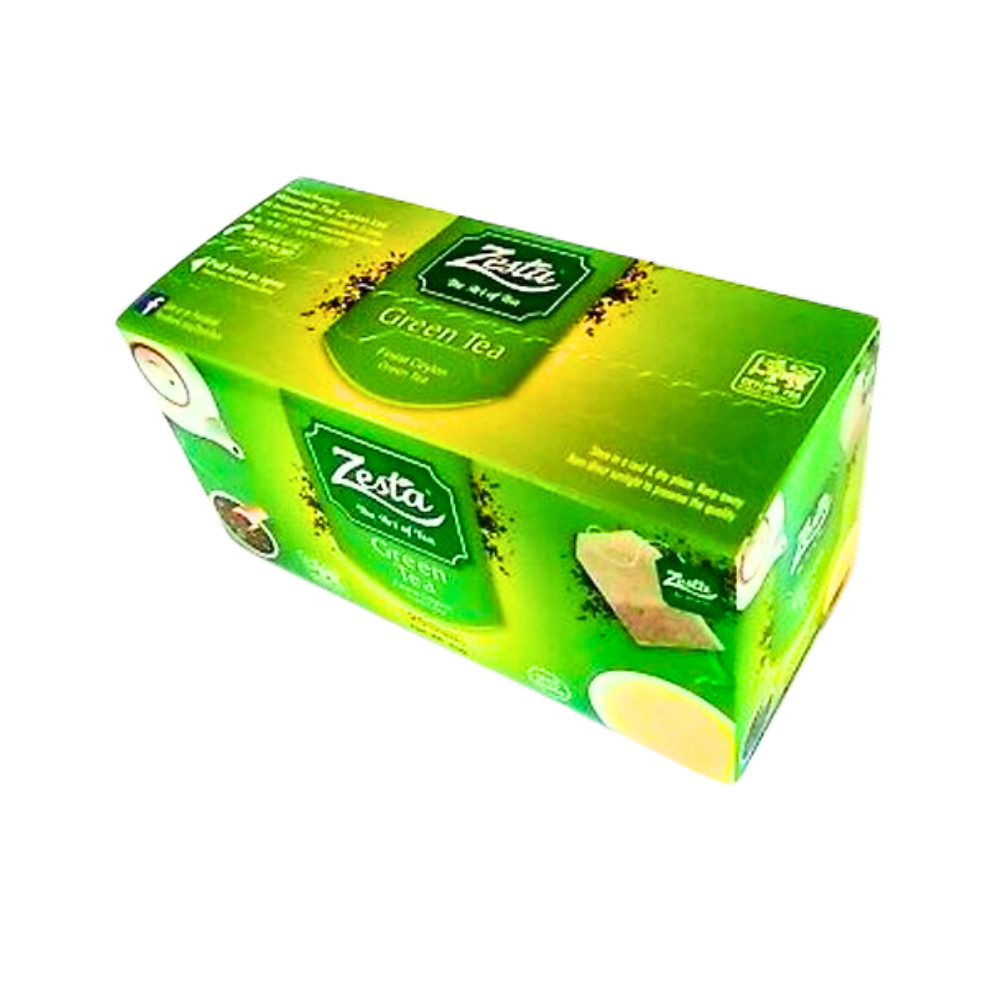 Ceylon Green Tea 25 Tea Bags 37.5g | Herbal Detox & Wellness Tea from Sri Lanka