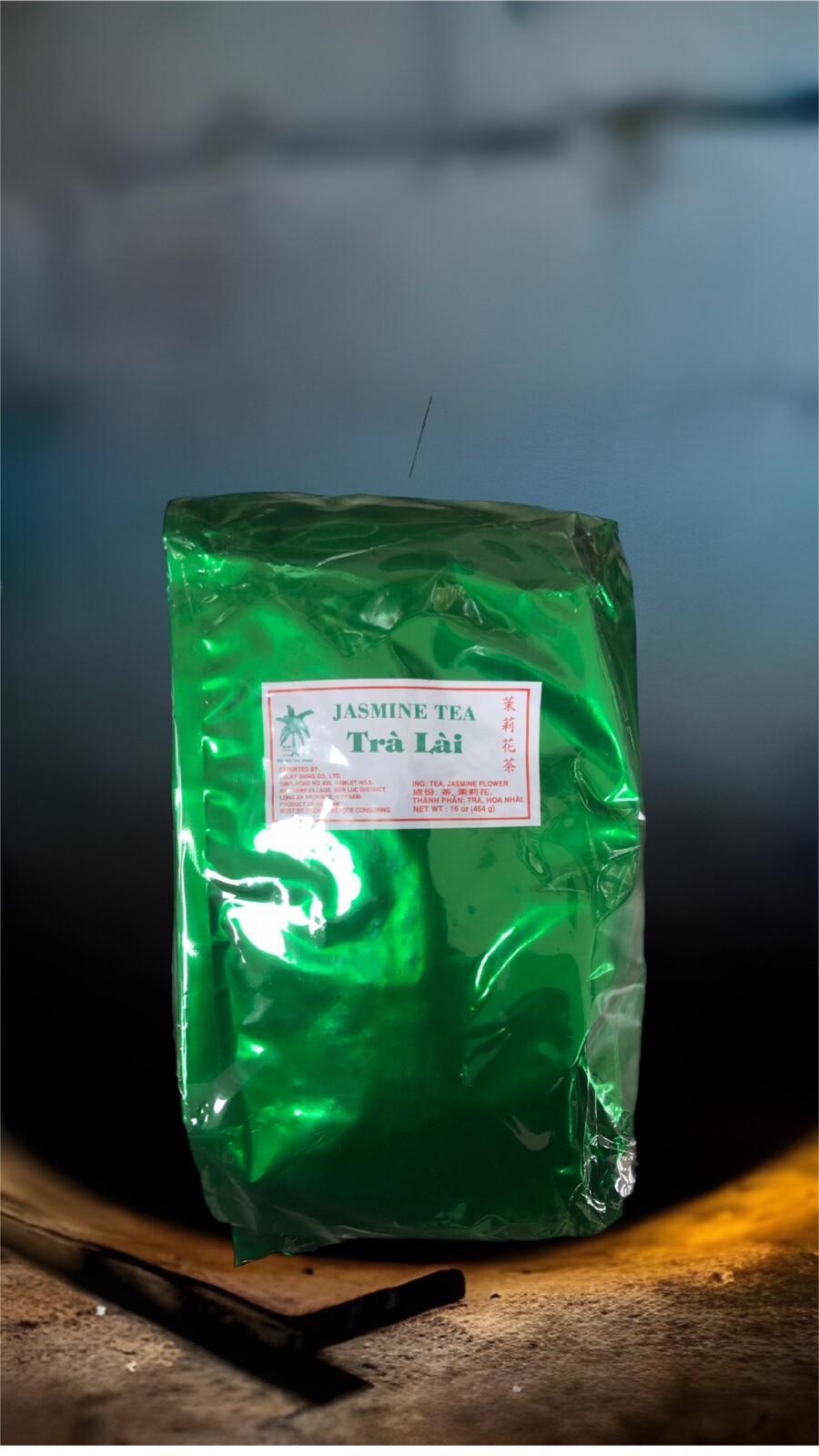 JAMINE TEA TRA LAI PRODUCT FROM VIETNAM NET WT. 16 Oz (454 g)