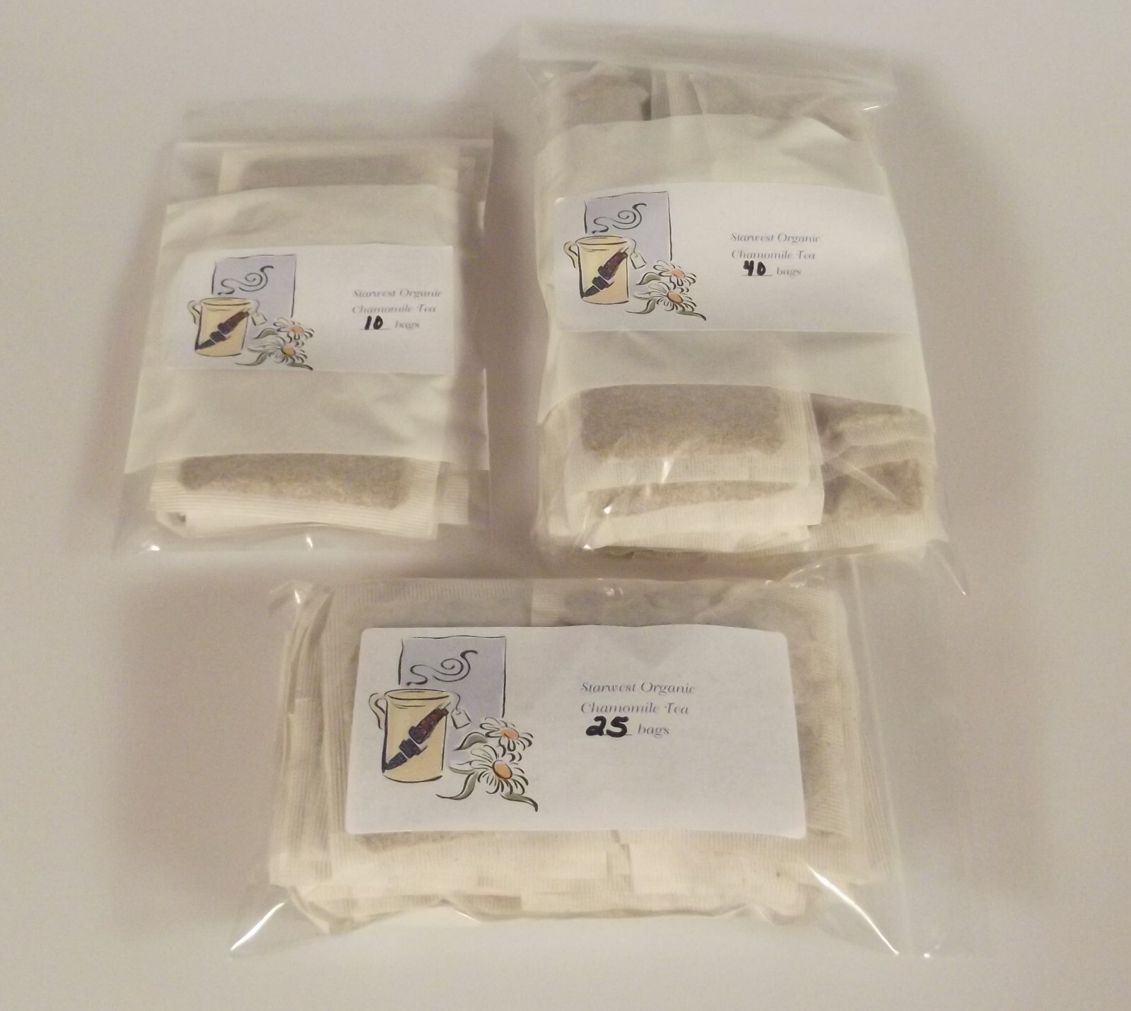 Chamomile Tea Bags USDA Certified Organic Starwest Botanicals Kosher Sleep Relax