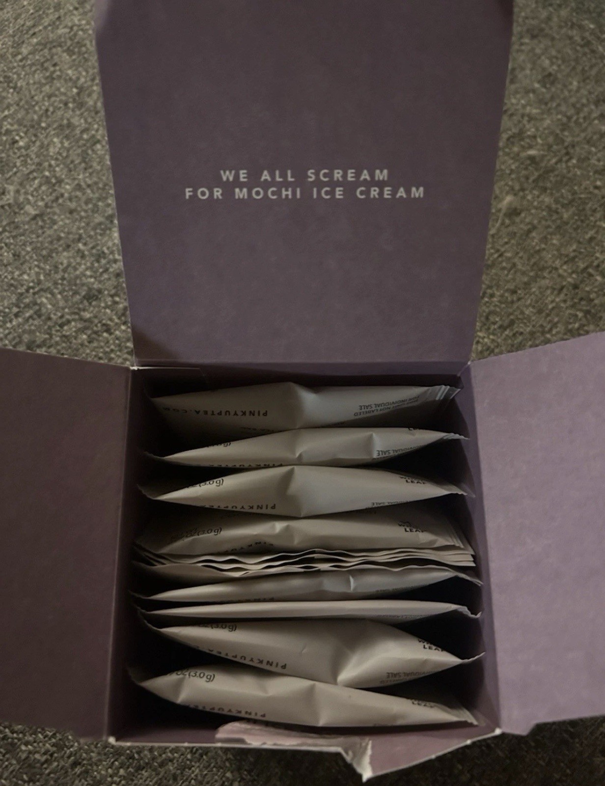 40 BOXES of Pinky Up Boba Tea Bags, comes w 12 tea bags in each box.