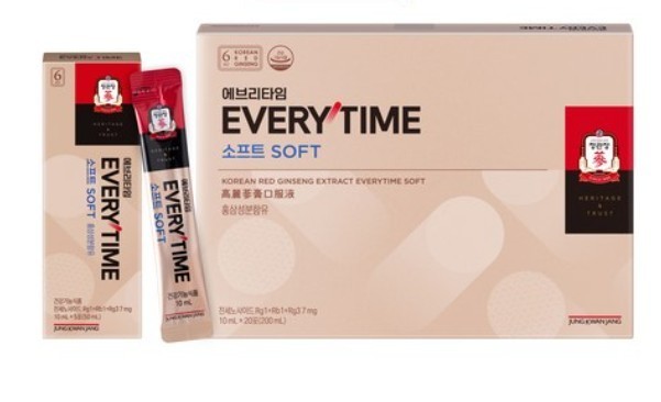 6 Year Korean Red Ginseng Extract Everytime Soft 10ml x 20 Sticks/ 30 sticks