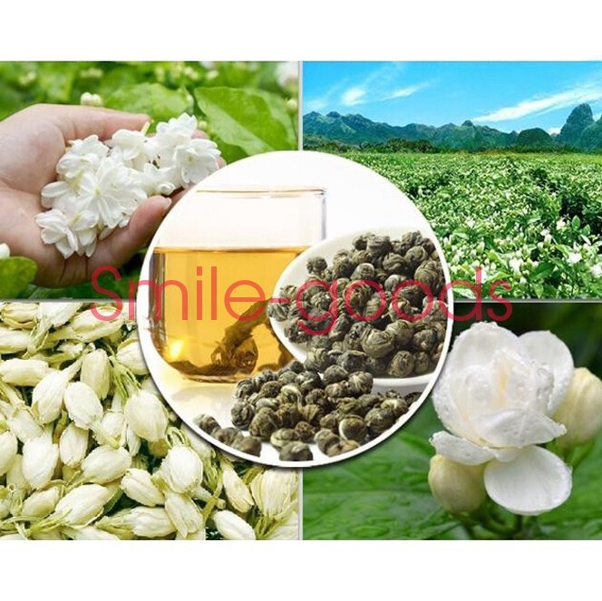 Pearl Jasmine Dragon Ball Tea Chinese Organic Green Tea Loose Leaf 1LB (500g)