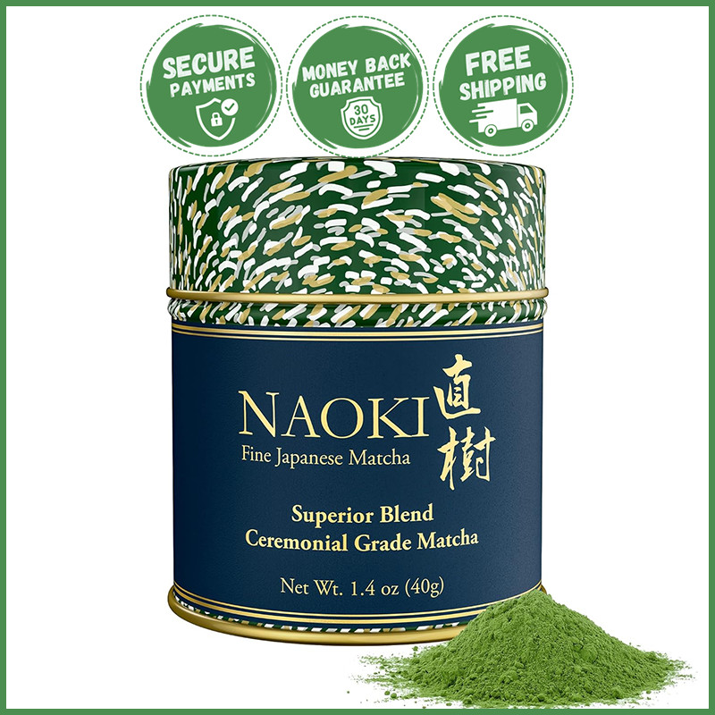 AUTHENTIC JAPANESE MATCHA GREEN TEA POWDER Ceremonial Blend Smooth Flavor Drink