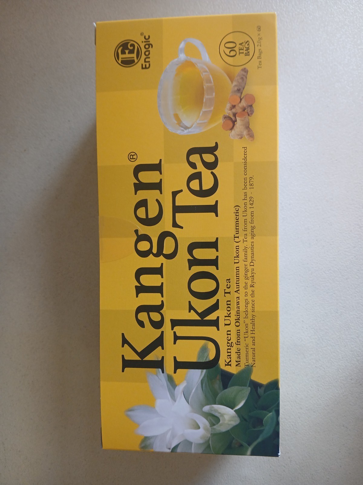 Turmeric Tea bag (non organic) pack of 60.