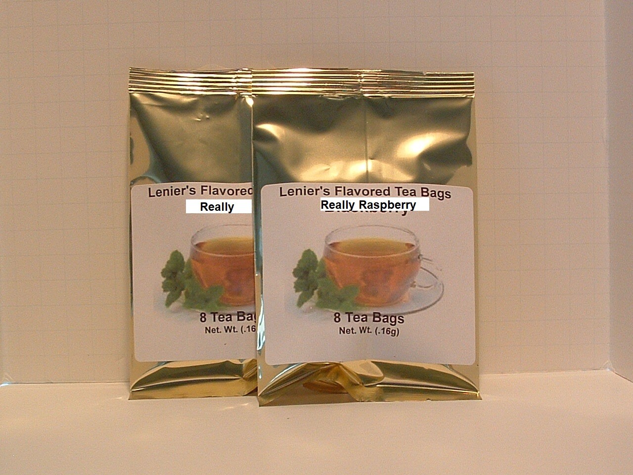 Really Raspberry Lenier’s English Style 4/8 count (32) Tea bags