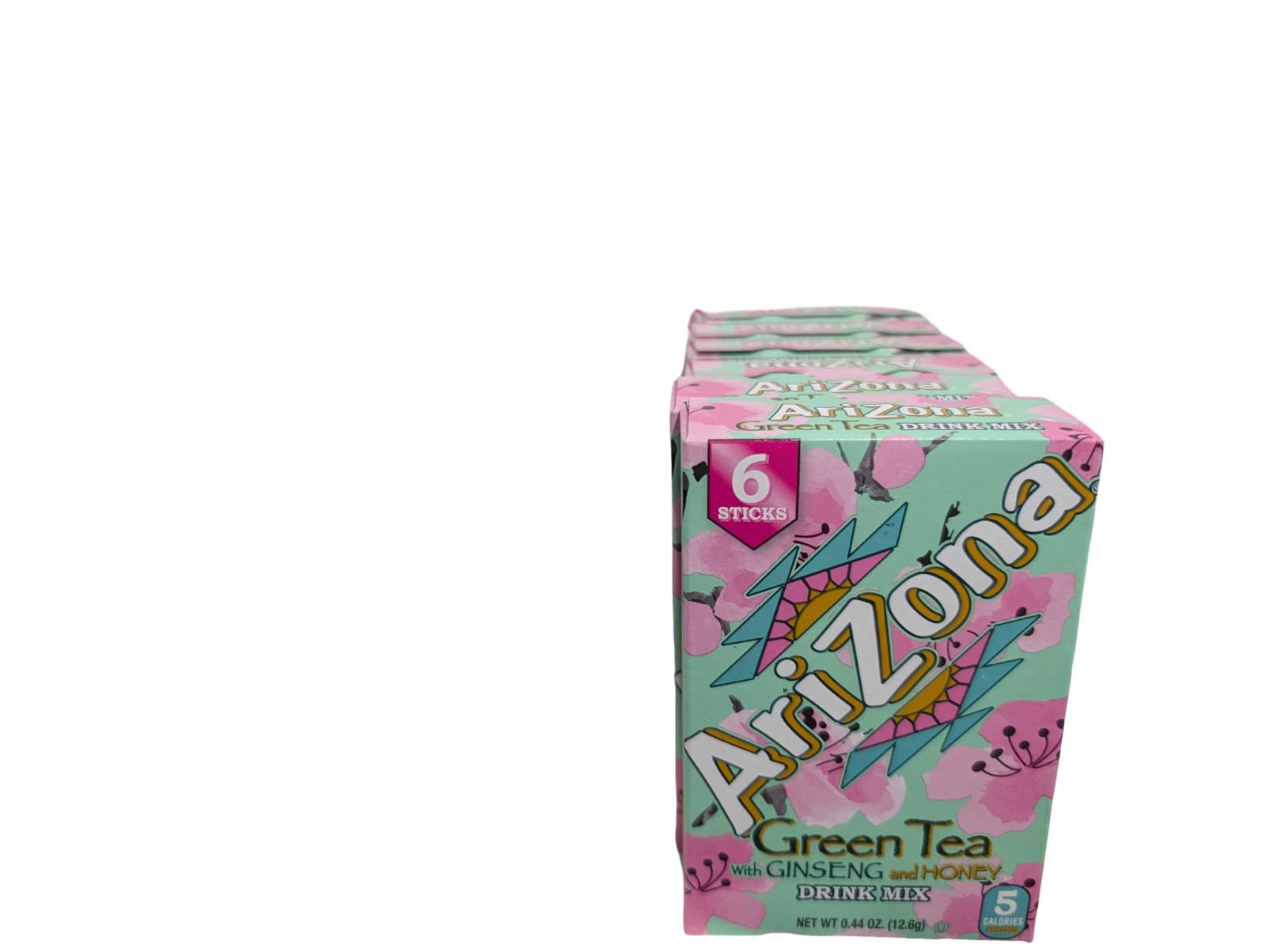 Arizona Green Tea drink mix with Ginseng and Honey – On-the-Go packs 6 boxes