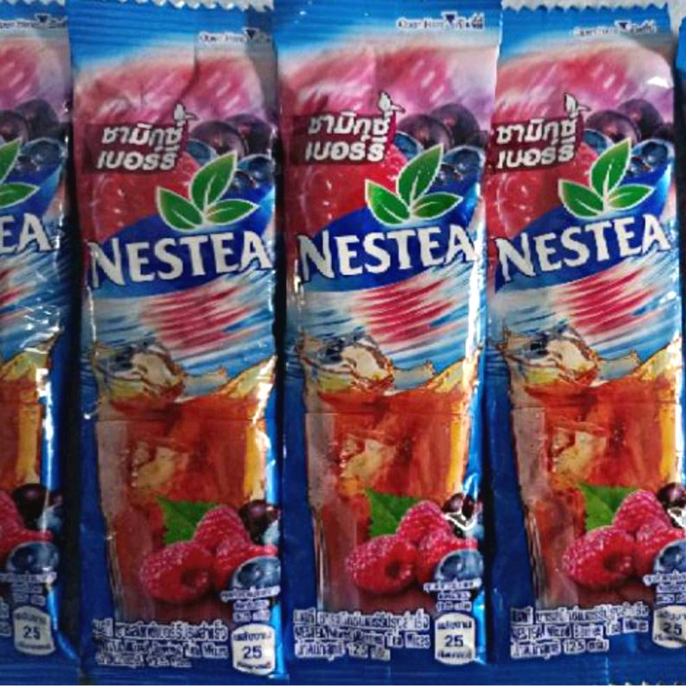 Tea Nestea Mixed Instant Berries Iced High Vitamin Mixes Powder Berry 30 Sachets