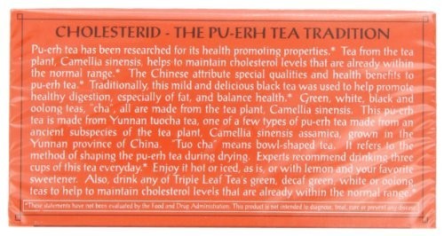 Cholesterol Support Herbal Tea – 20 Tea Bags, Pack of 6, Heart Health Boost