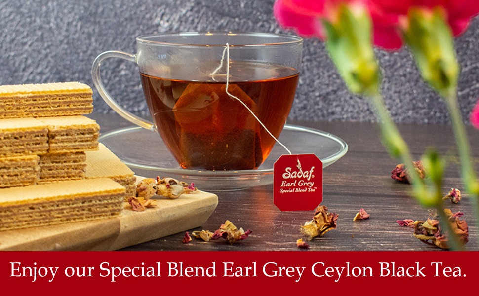 Earl Grey Paper Tea Bags – Special Blend Earl Grey Ceylon Black Tea – Product