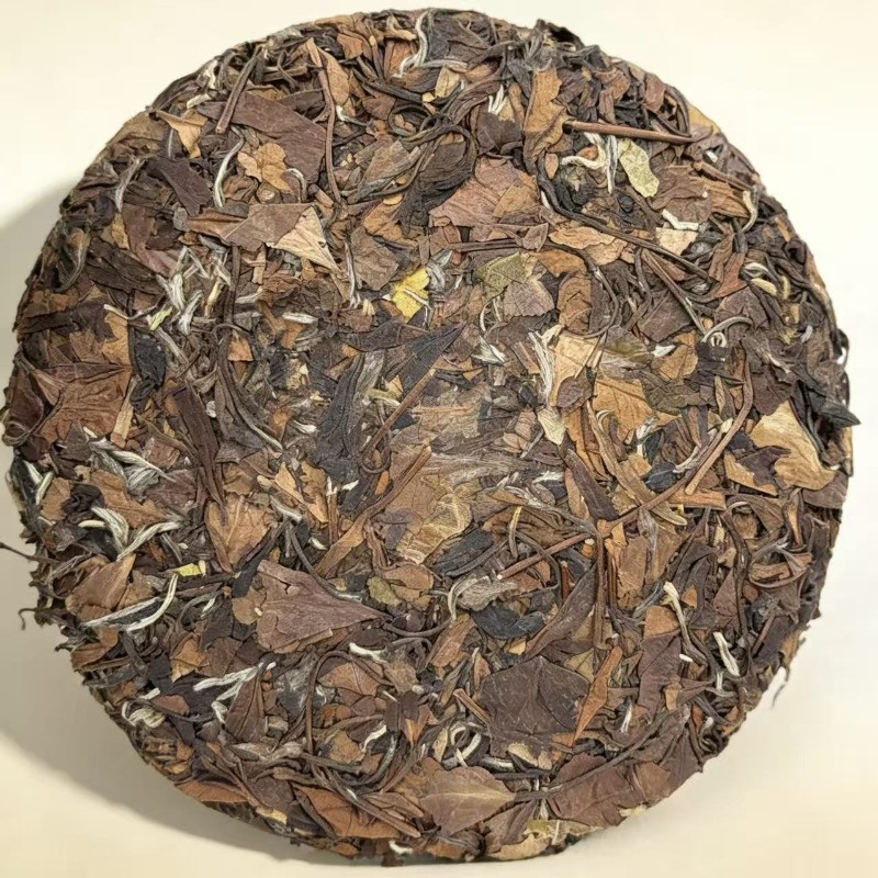 350g Authentic Fuding 2014 Shoumei Rich Aroma White Peony Old White Tea Cake